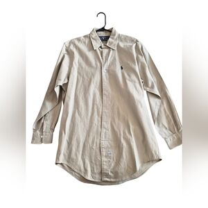 Polo by Ralph Lauren Men's Khaki Dress Shirt